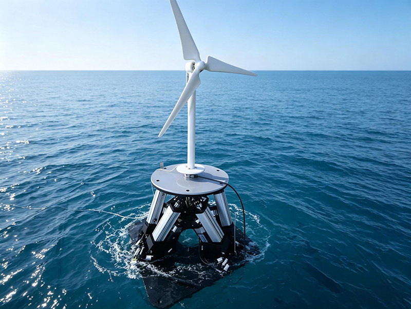海上漂浮风电设备实验