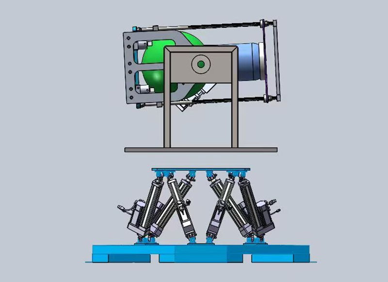 六自由度平台线体集成解决方案